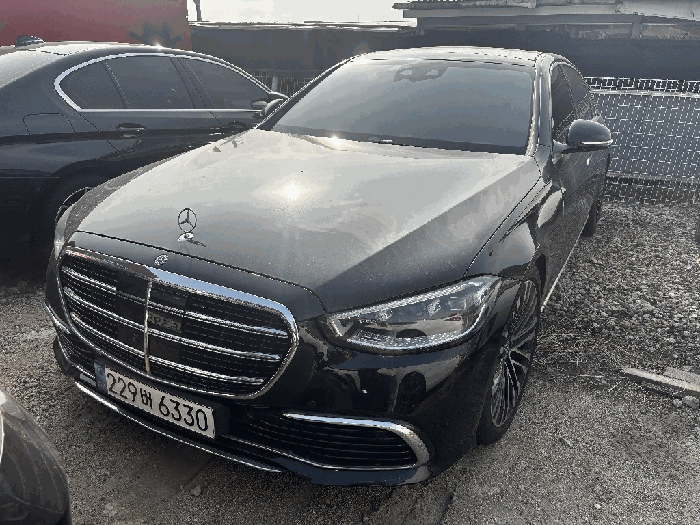 mercedes-benz s450 4matic 전면 사진